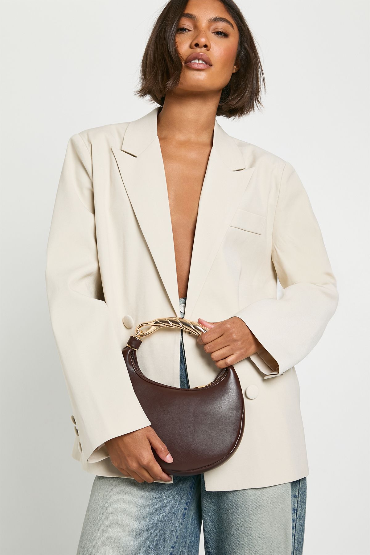 Twisted Statement Handle Grab Bag