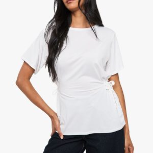 Ribbon Tie Waist T-Shirt