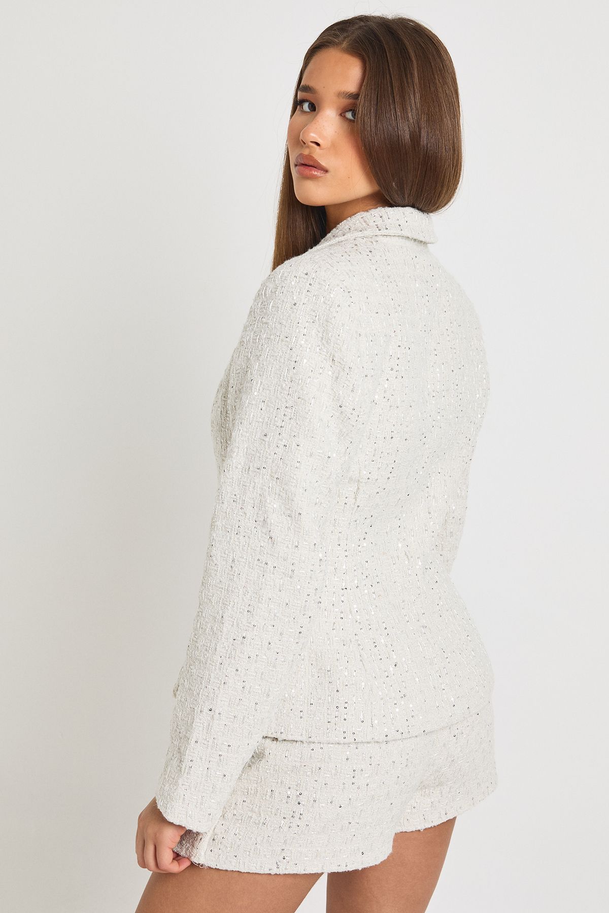 Boucle Tailored Skort - Image 2
