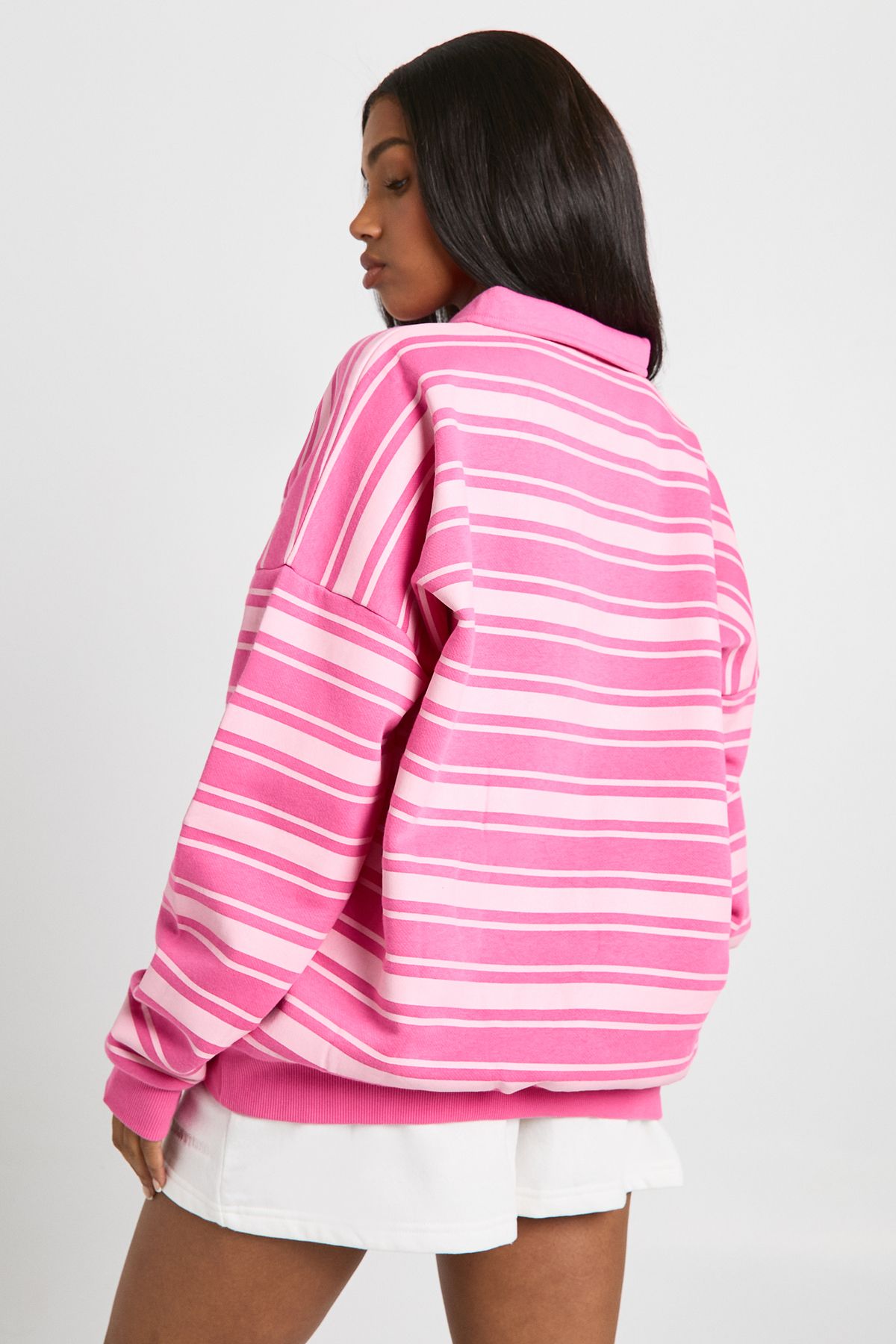 Stripe Rugby Sweatshirt - Image 2