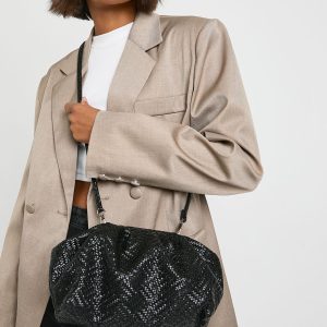 Textured Clutch Bag