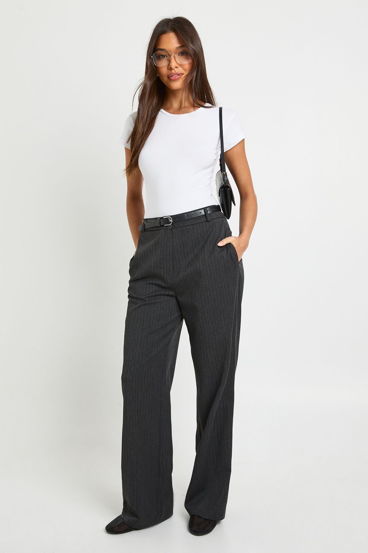 Basic Short Sleeve Crew Neck Bodysuit - Image 3
