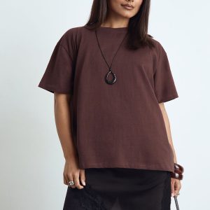 Basic Oversized Short Sleeve T-Shirt