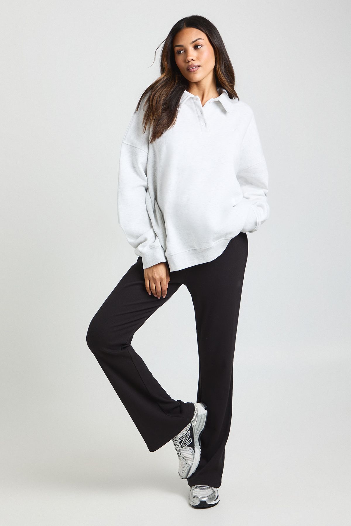 Maternity Rib Flared Legging - Image 3