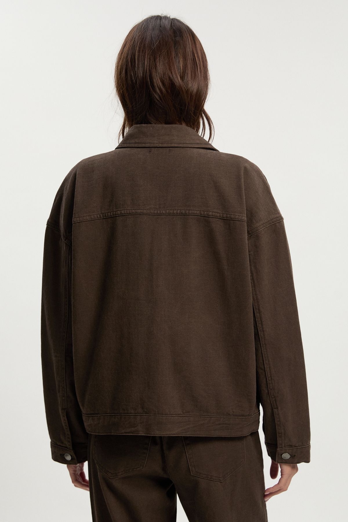 Collared Twill Jacket - Image 4