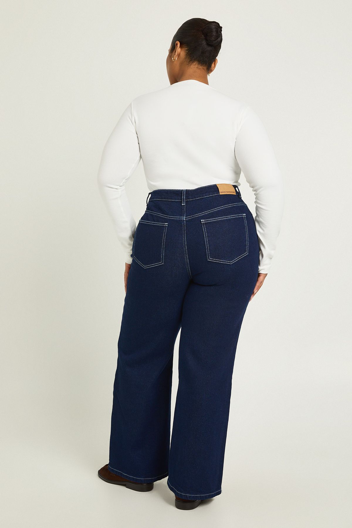 The Plus High Waist Straight Leg Jean - Image 2