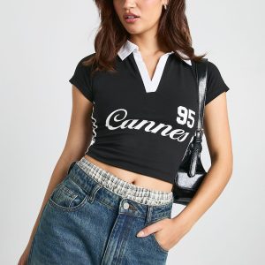 Football Graphic Baby Tee
