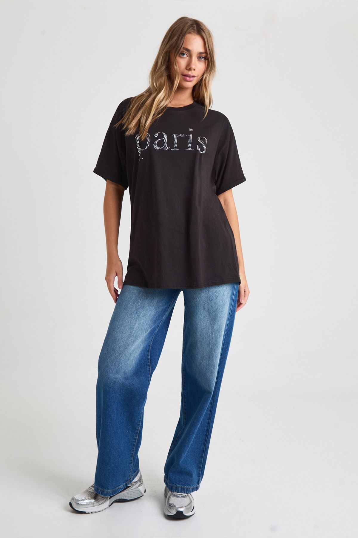 Hot Fix Paris Slogan T-Shirt - Image 3