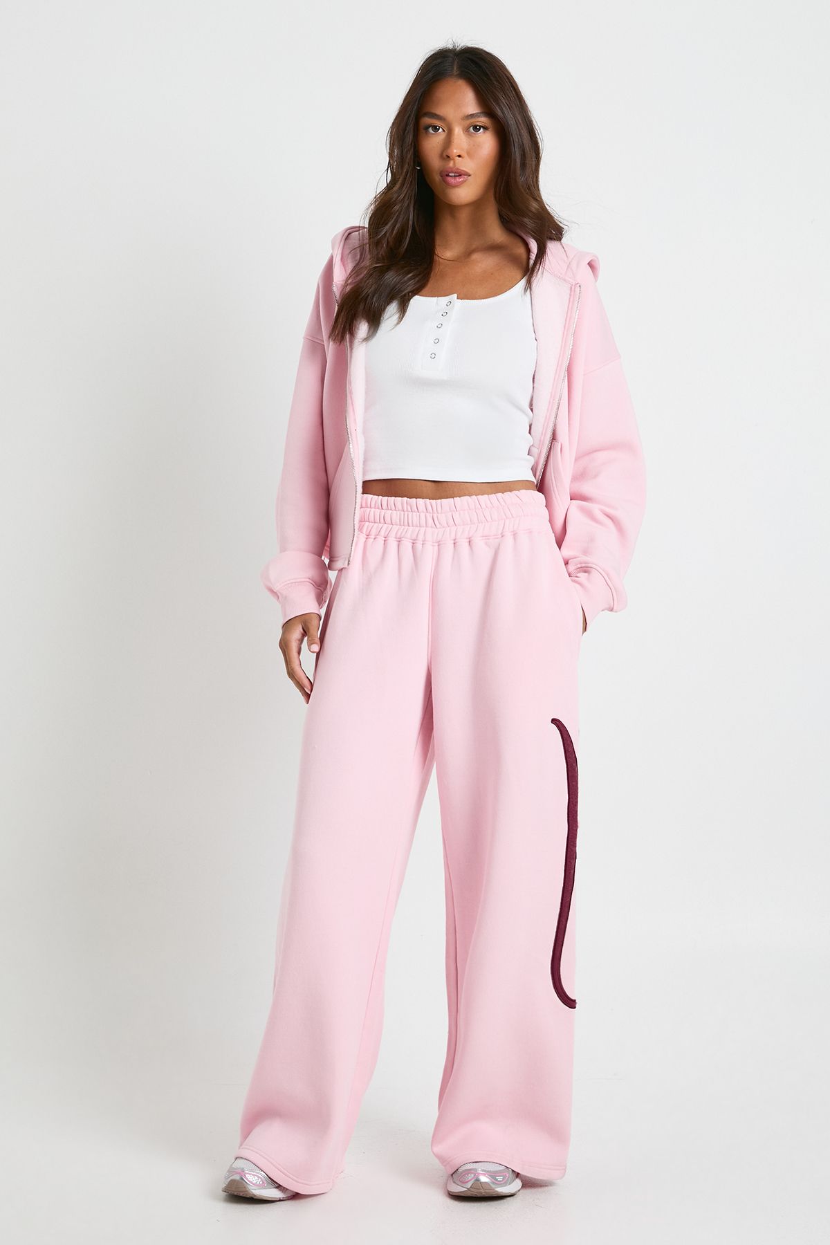 Ath Archive Self Fabric Applique Straight Leg Jogger - Image 3