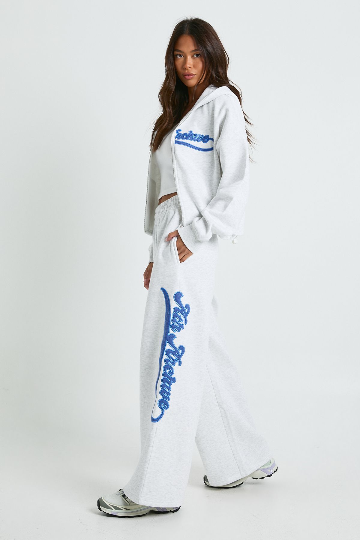 Ath Archive Self Fabric Applique Straight Leg Jogger