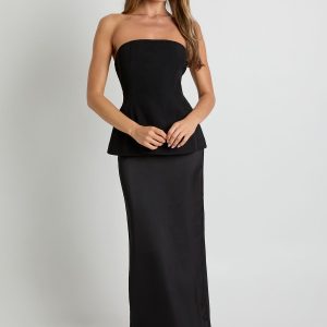 Bandeau 2 in 1 Maxi Dress