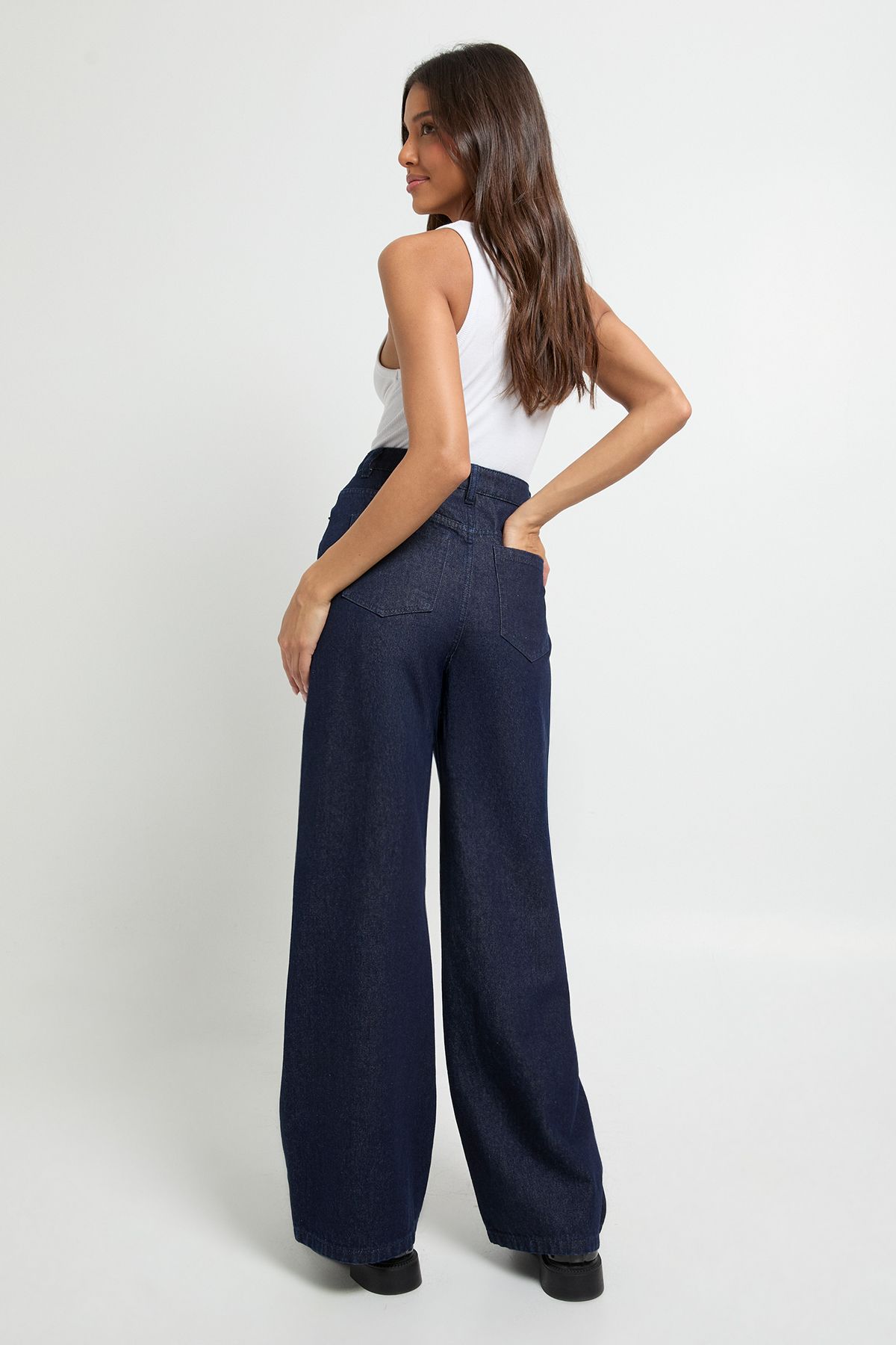 High Waist Wide Leg Jean - Image 2