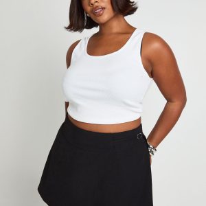 Plus Buckle Detail Skort