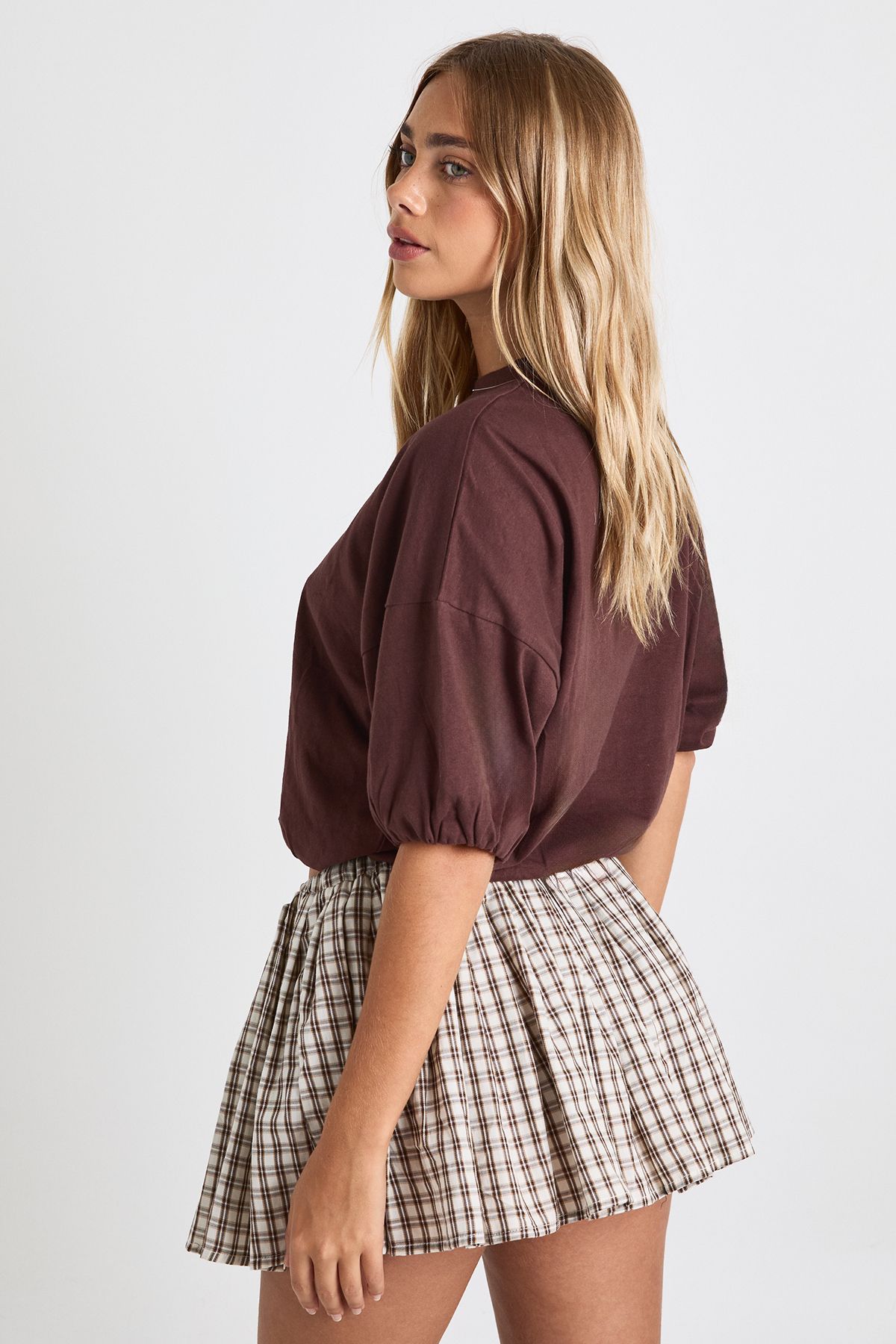 Cotton Elasticated Waist T-Shirt - Image 2