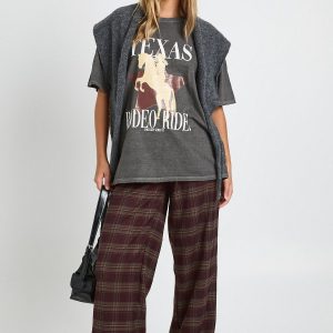 Texas Rodeo Ride Printed T-Shirt