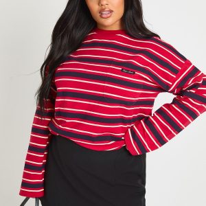 Plus Woven Wrap Skort