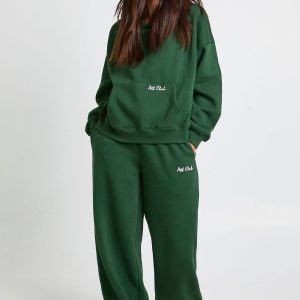 Ath Club Embroidered Boxy Hoodie