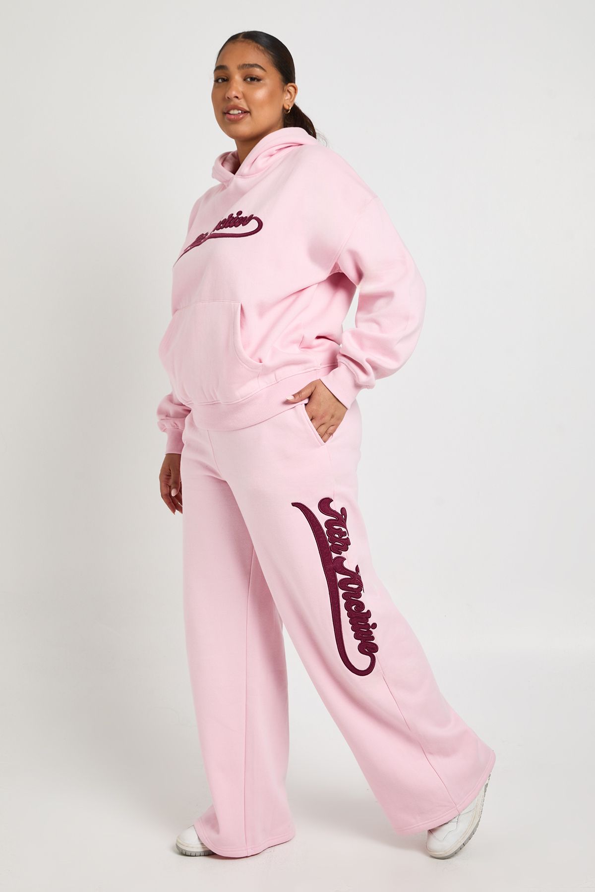 Plus Ath Archive Wide Leg Joggers