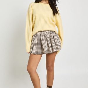 Stripe Knit Oversized Jumper