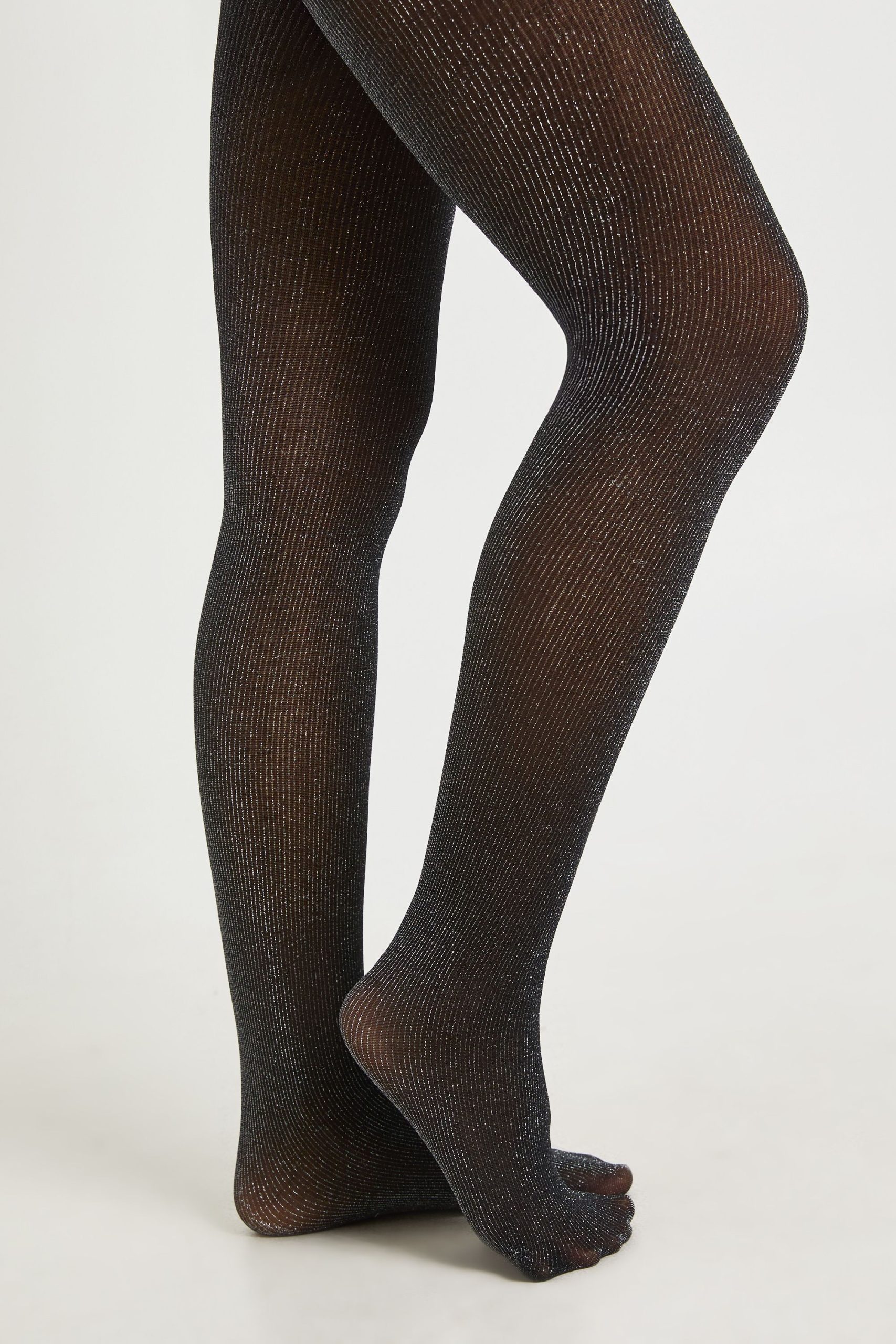 Statement Glitter Thread Tights