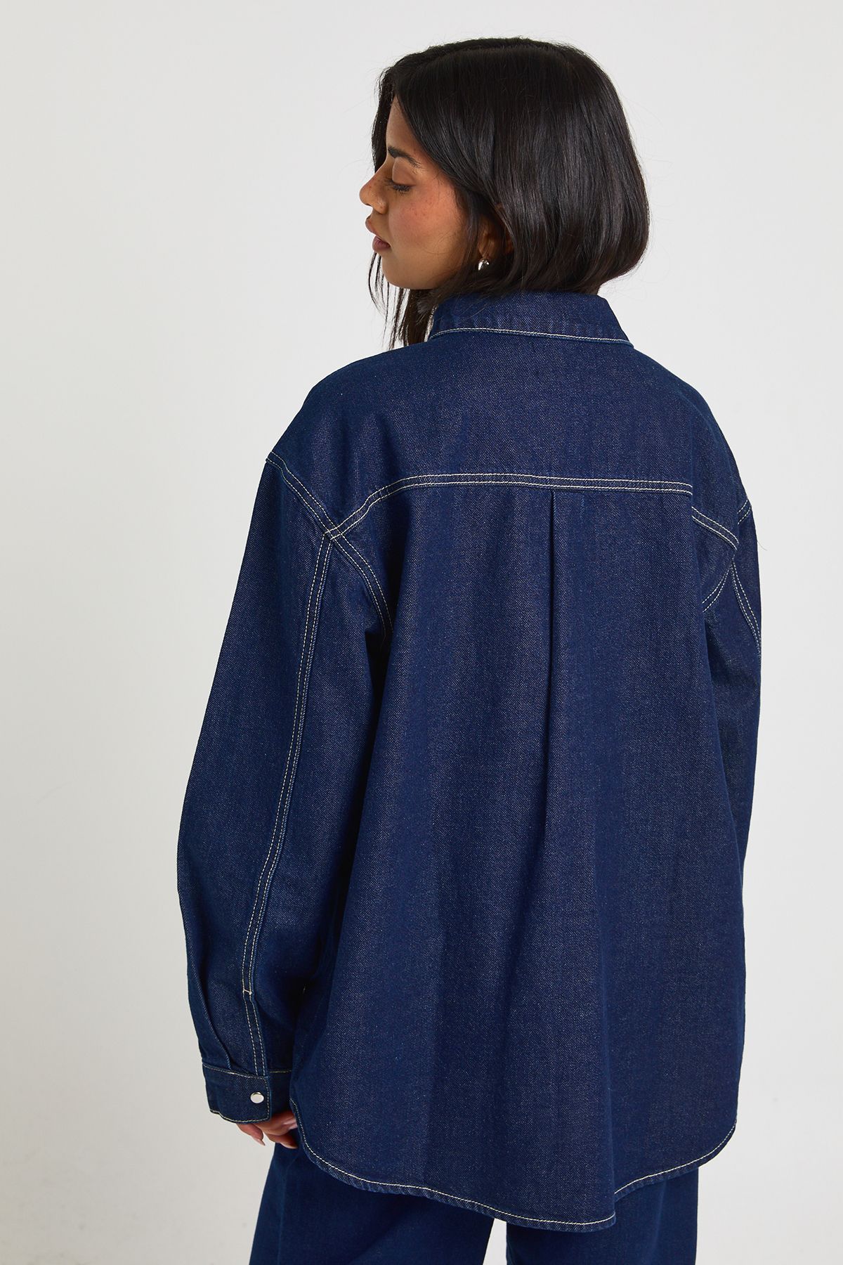Oversized Denim Shirt - Image 2
