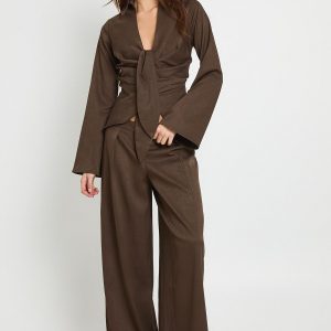 Drape Cinched Shirt