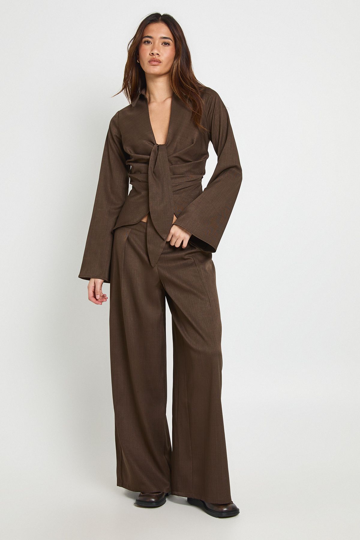 Drape Cinched Shirt