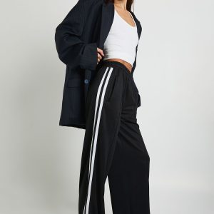 Tall Tricot Side Stripe Tape Straight Leg Jogger
