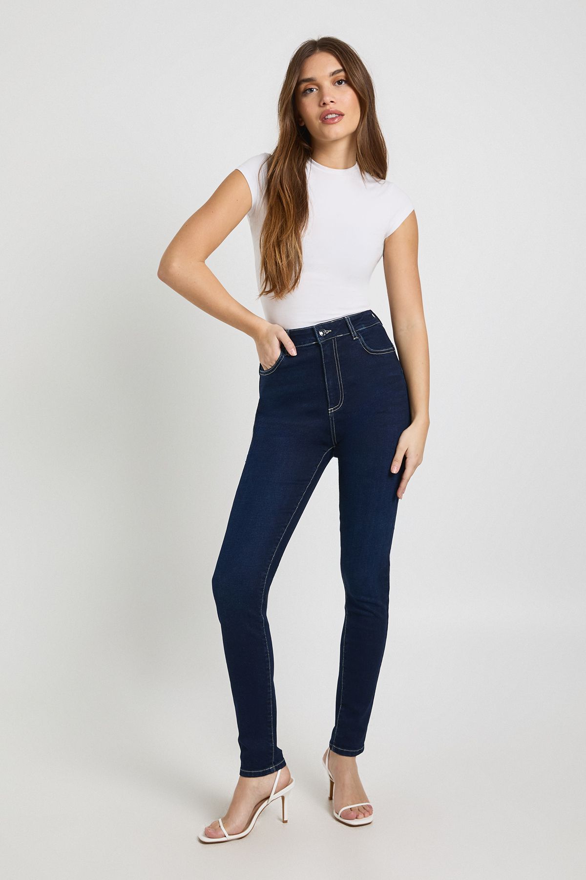 High Waist Booty Lifting Skinny Jean