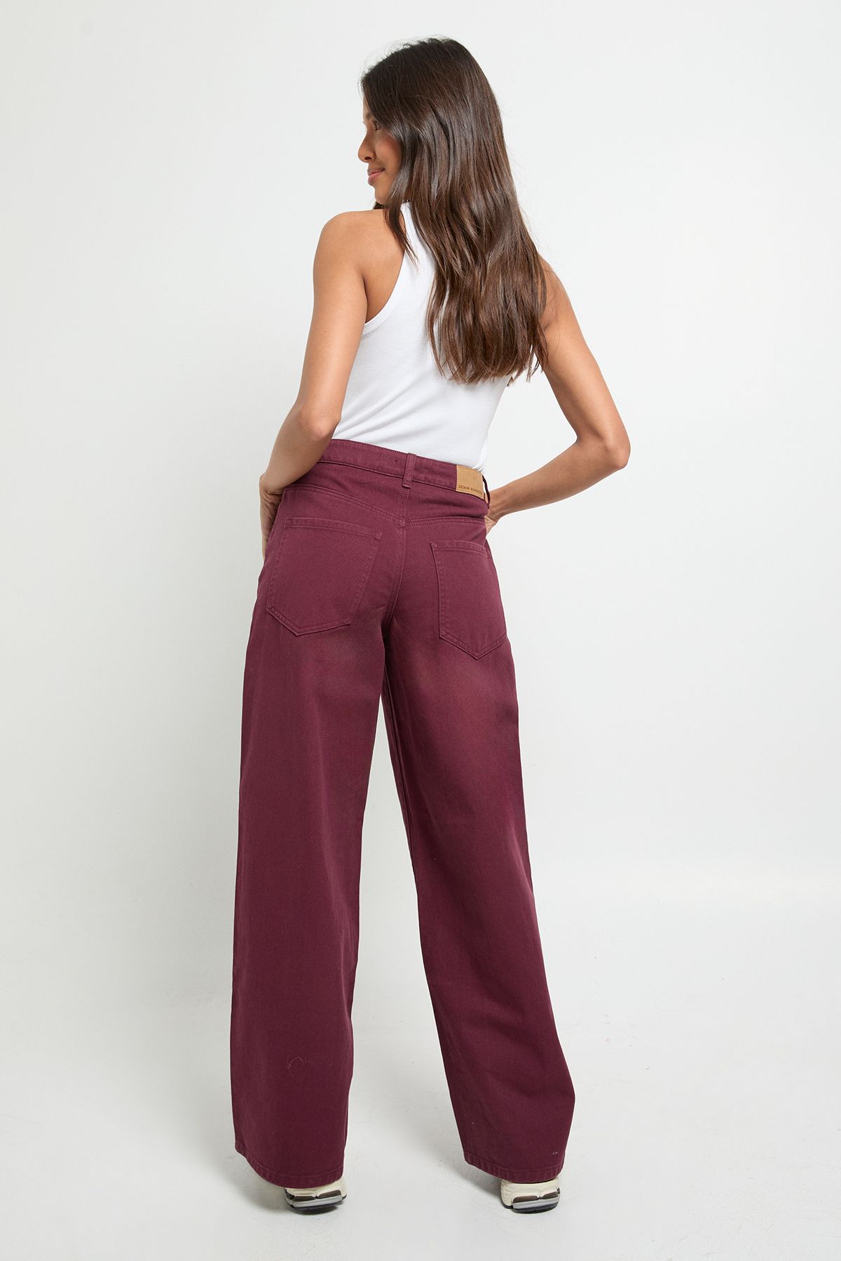High Waisted Wide Leg Jean - Image 2