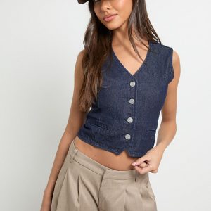Denim Waistcoat