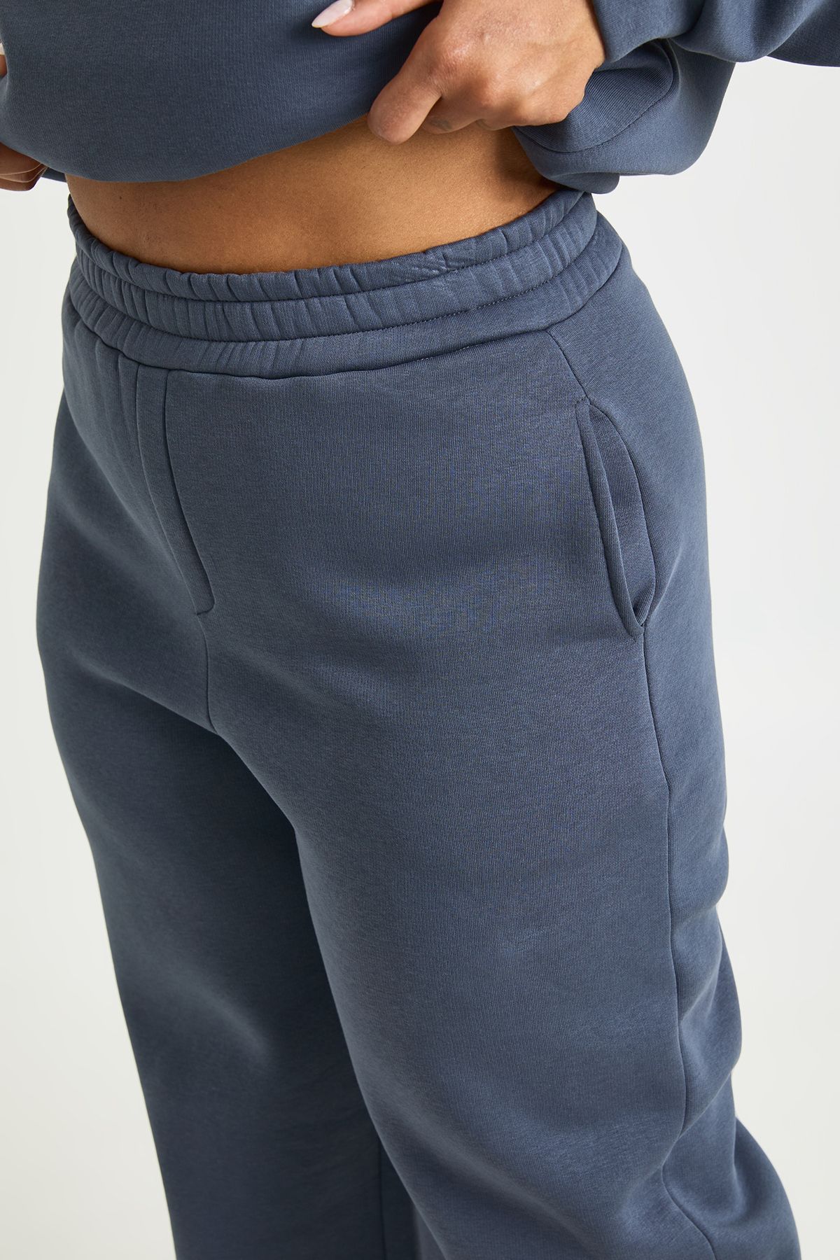 Plus Wide Leg Joggers - Image 4