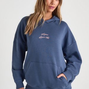 Apres Ski Embroidered Overszied Hoodie