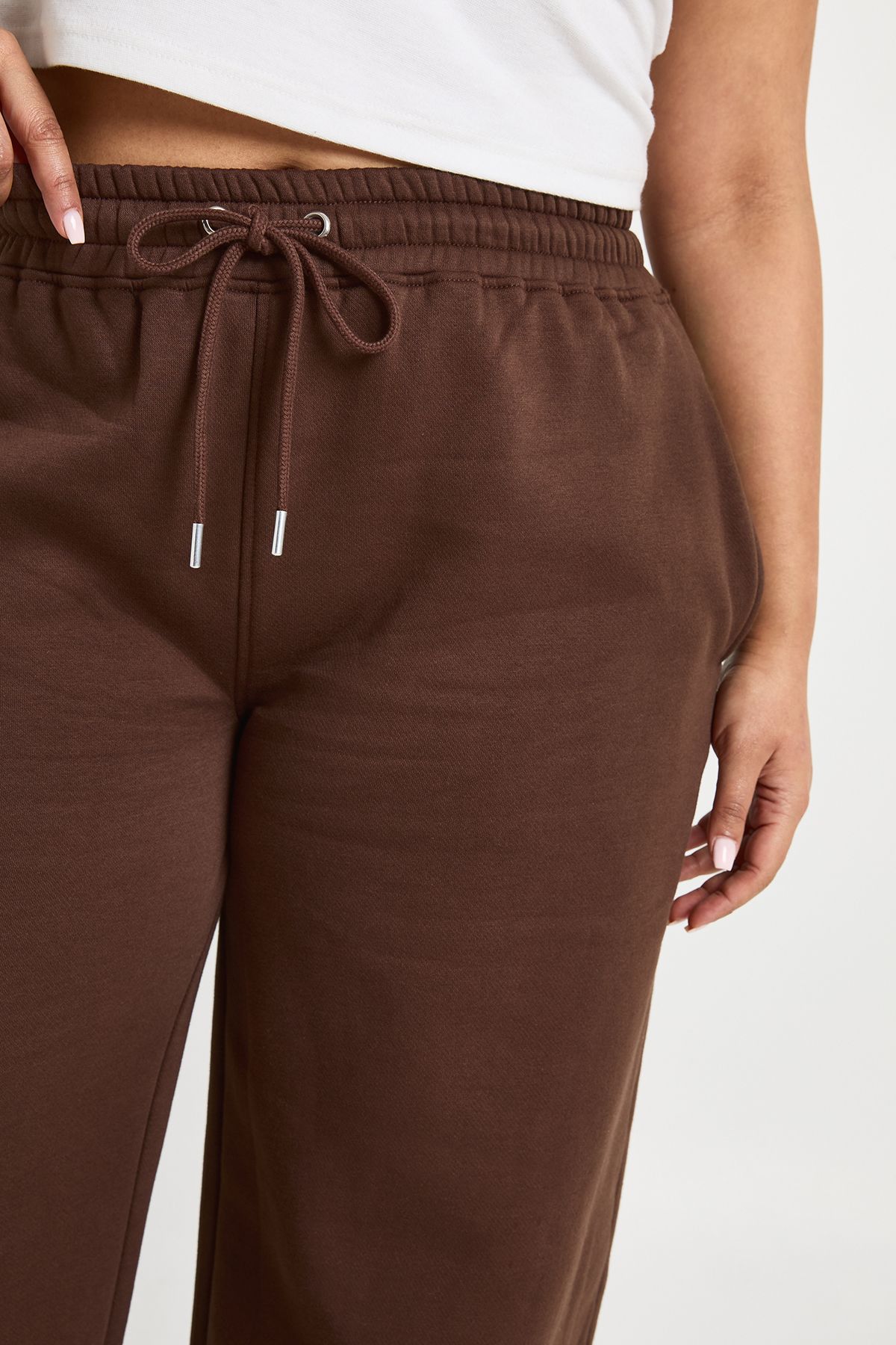 Plus Wide Leg Joggers - Image 4