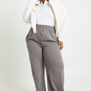 Plus Wide Leg Joggers