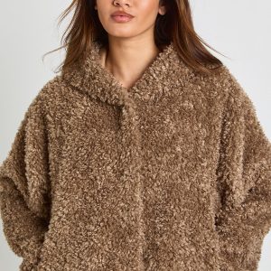 Hooded Teddy Jacket