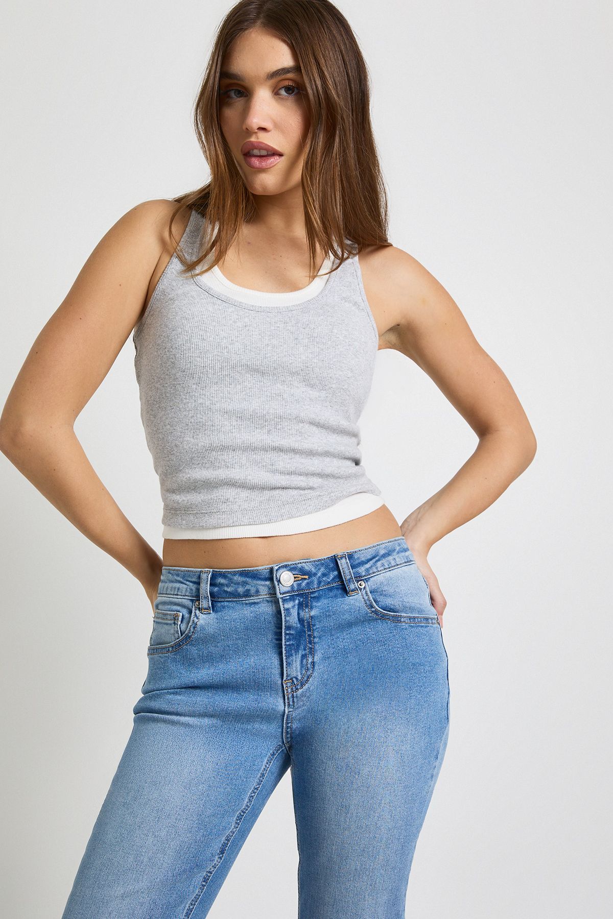 Low Waist Flared Jean - Image 3