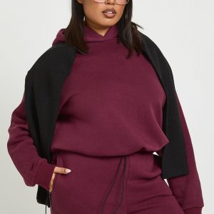 Plus Toggle Oversized Hoodie