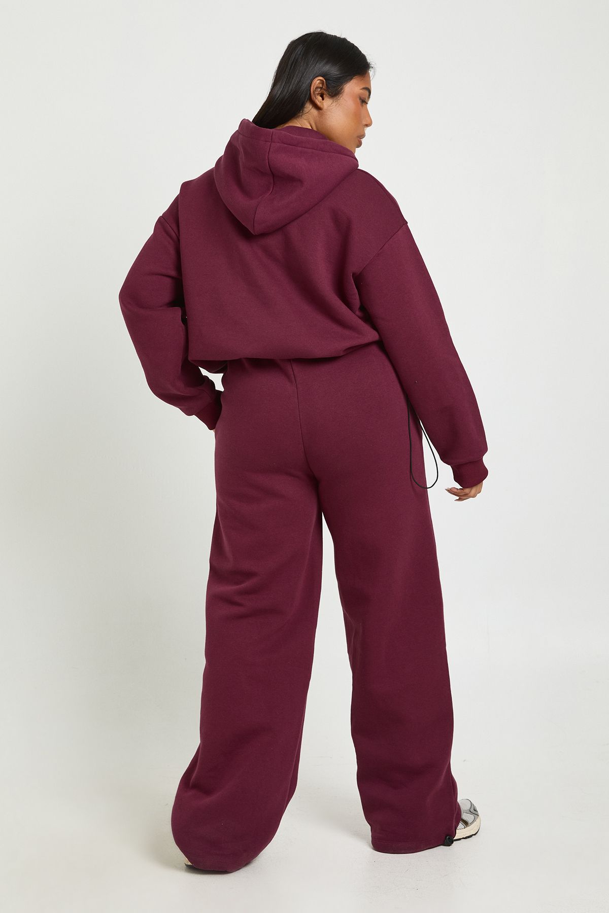 Plus Toggle Wide Leg Joggers - Image 2