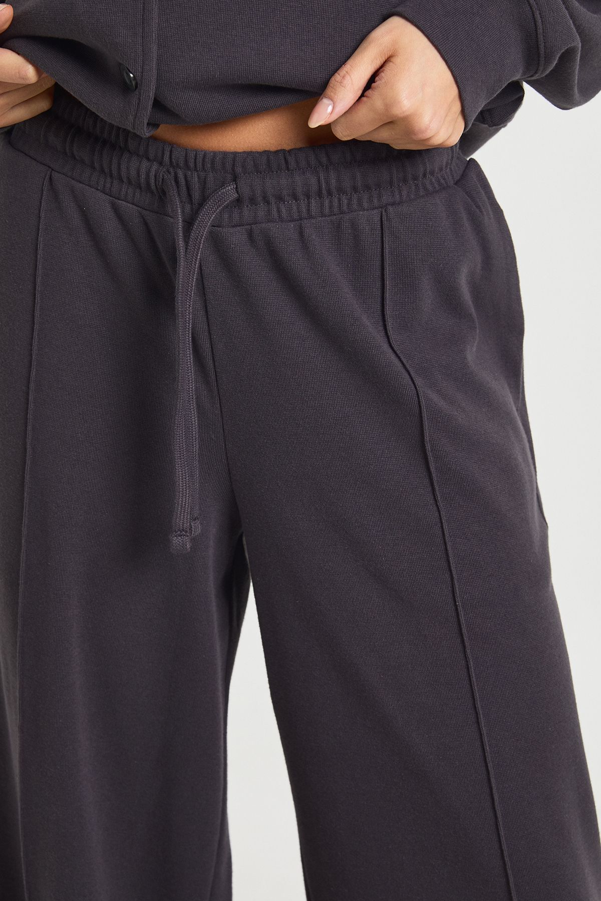 Rib Cardigan Tracksuit - Image 4