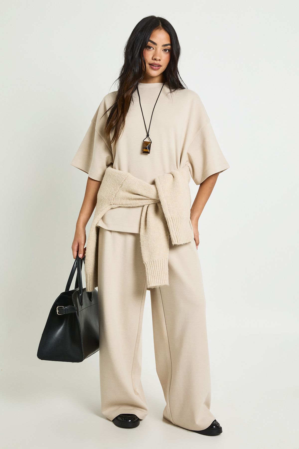 Oversized Interlock T-shirt Tracksuit