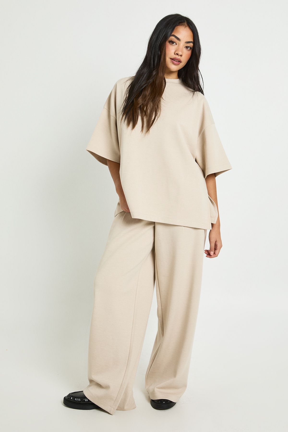 Oversized Interlock T-shirt Tracksuit - Image 3