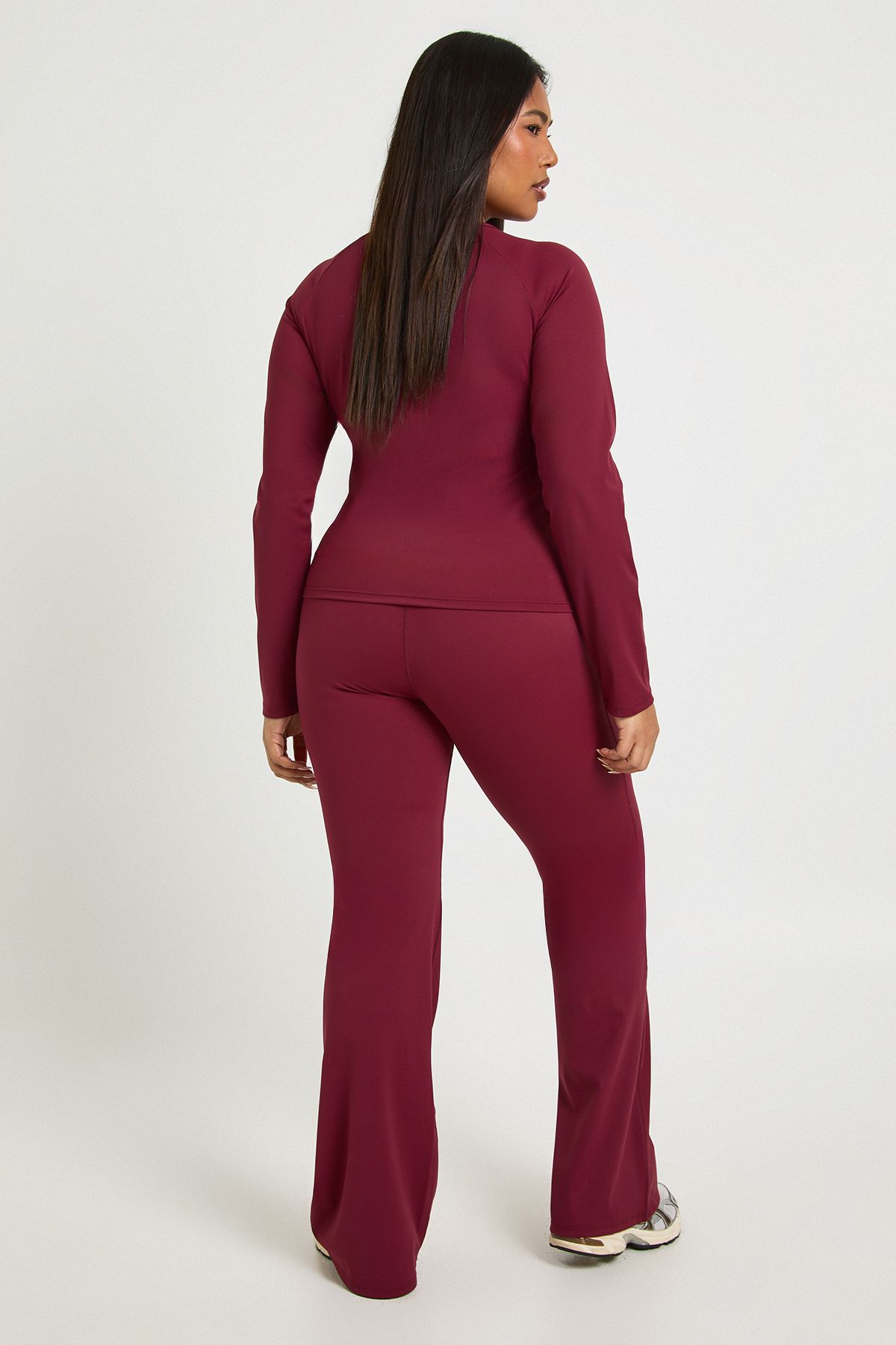 Plus Super Soft High Waist Flared Legging - Image 2