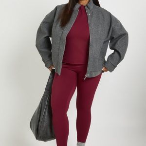 Plus Super Soft Sculpt Seam Detail Legging