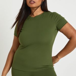 Plus Supersoft Peached Sculpt Top