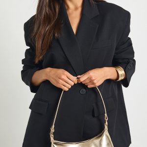 Gold Shoulder Bag