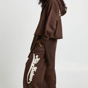 Ath Archive Self Fabric Applique Straight Leg Jogger