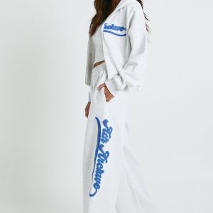 Petite Ath Archive Self Fabric Applique Straight Leg Jogger