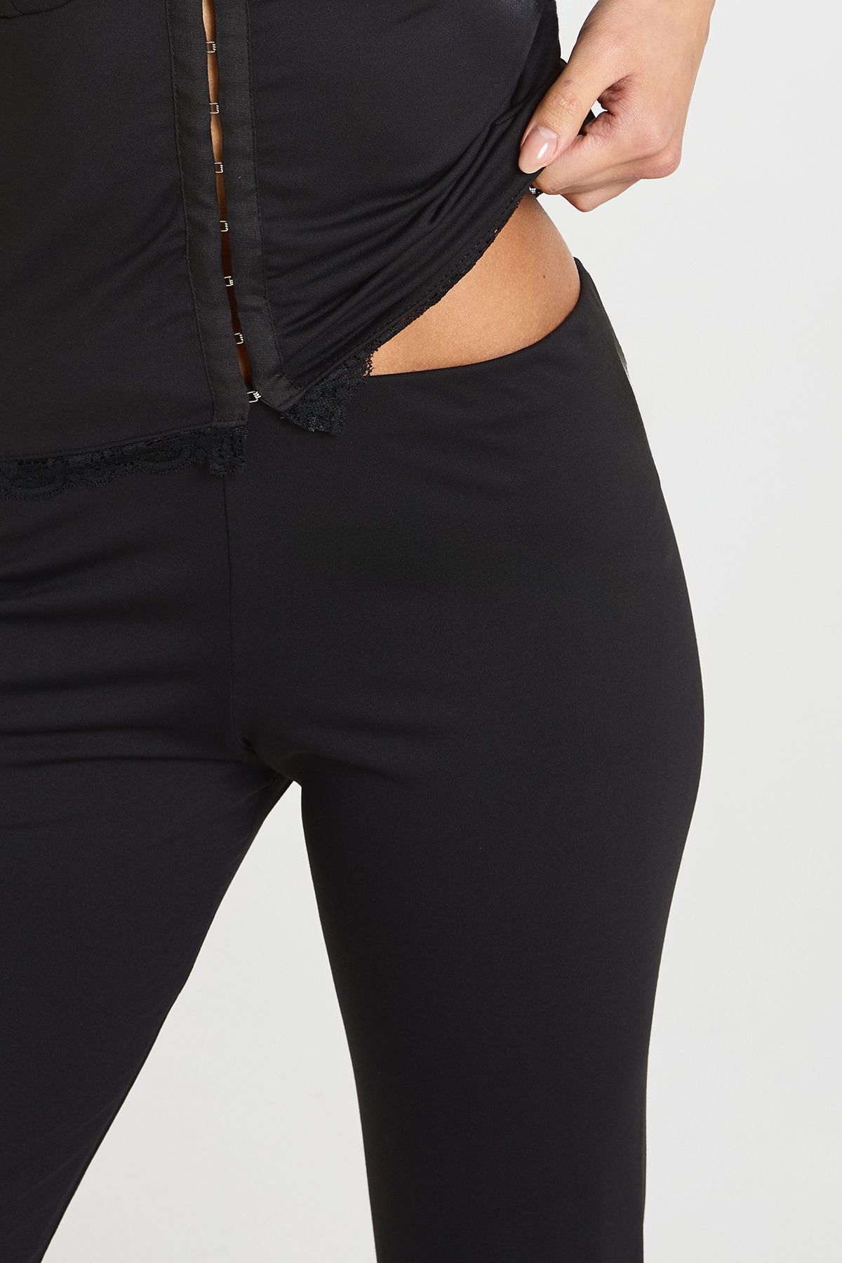 Cotton Touch Flared Legging - Image 4