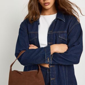 Basic Faux Suede Grab Bag